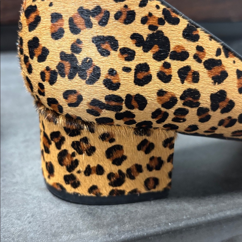 Via Spiga Animal Print Heels - Picture 2 of 3